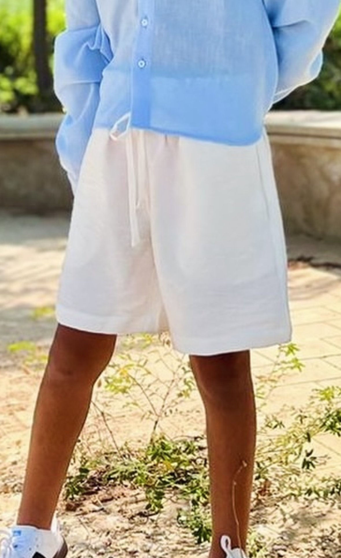 White short