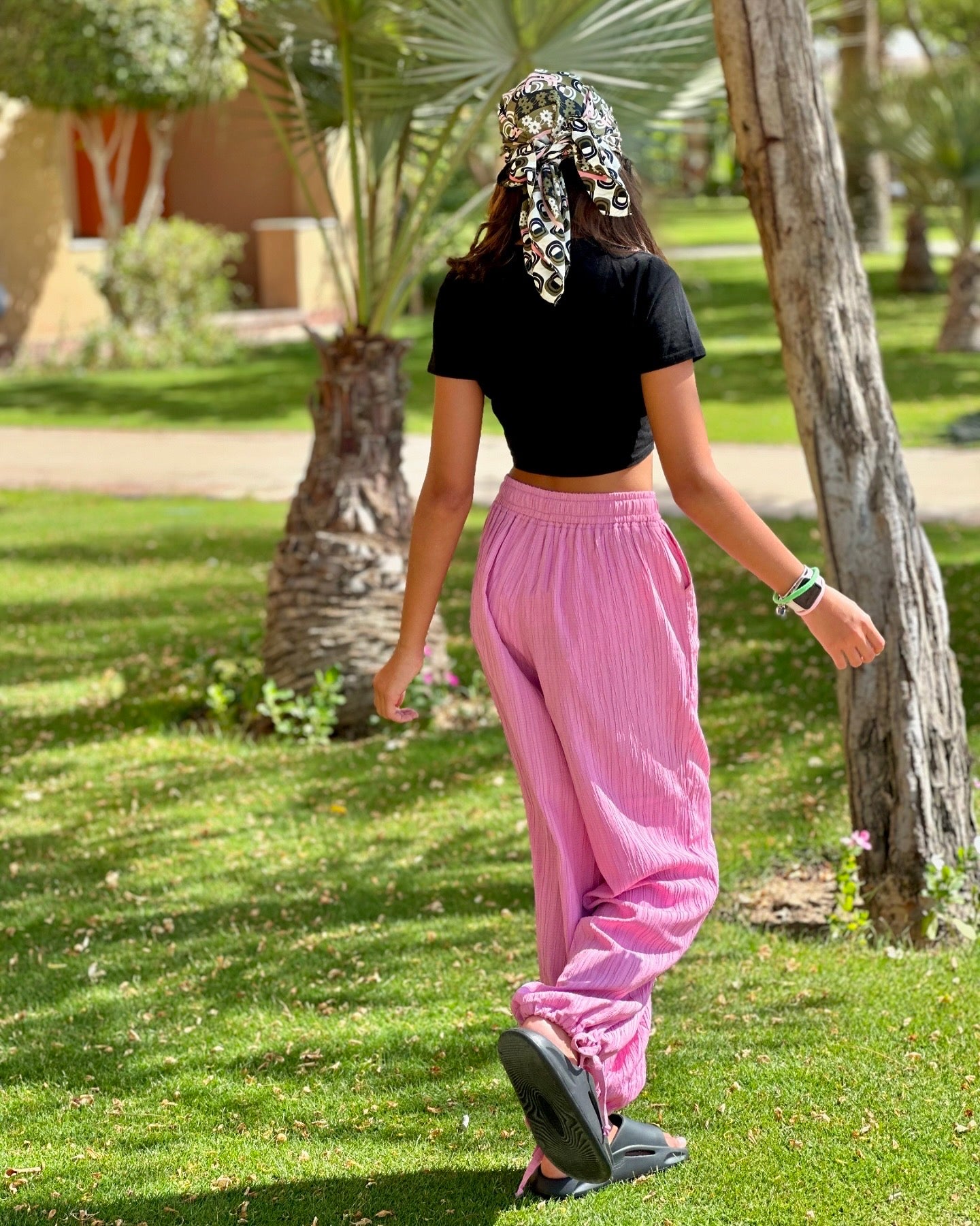 Crochet comfy pants