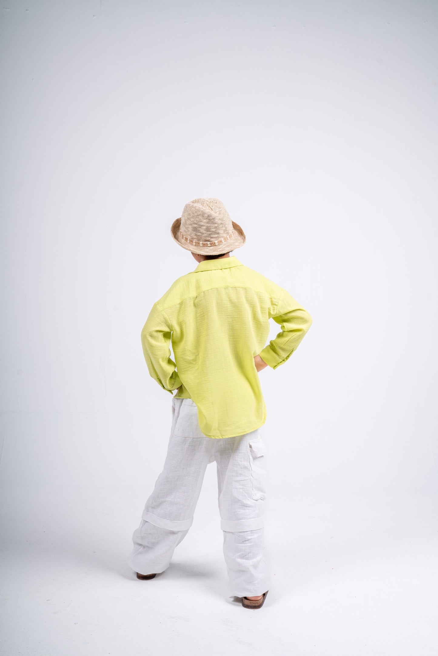 Linen basic shirt