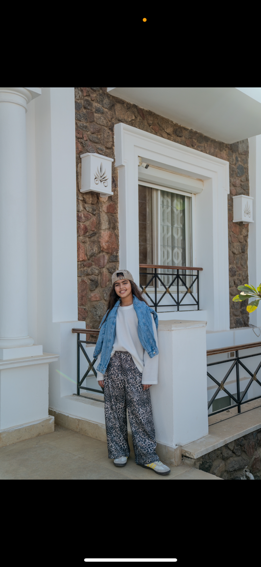 Leopard pants for her