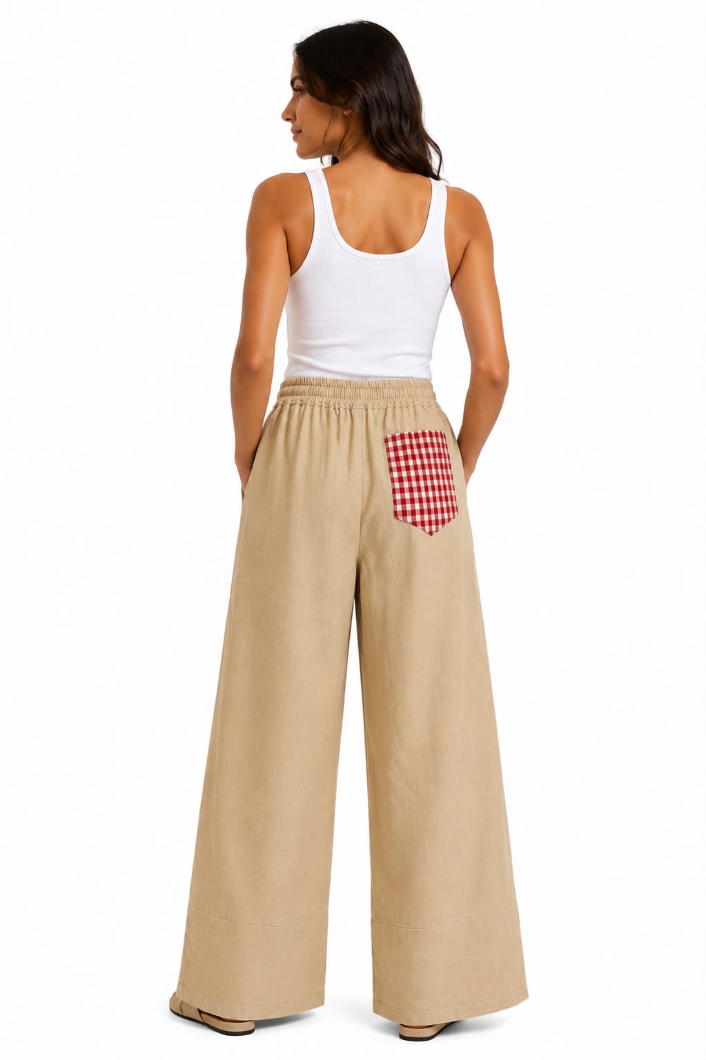 Adults basic beige pants