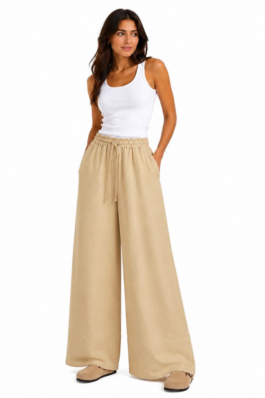 Adults basic beige pants